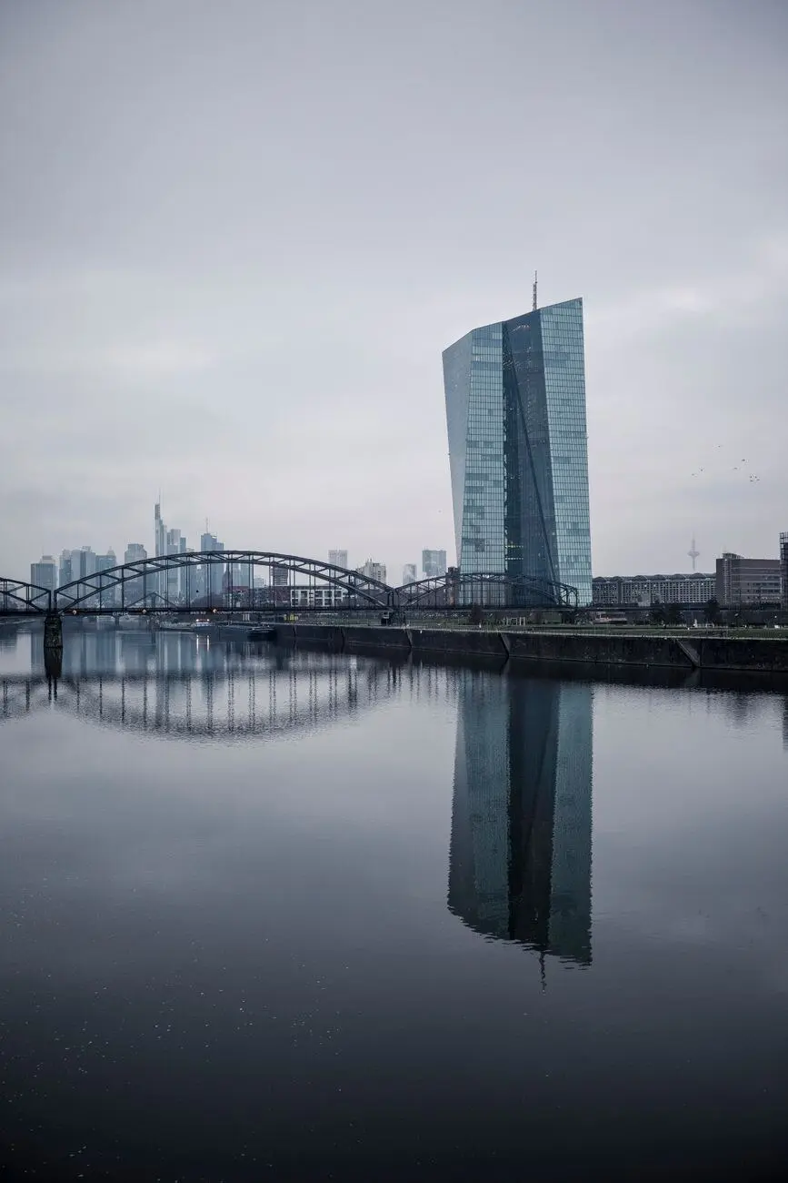 示意图:法兰克福的欧洲中央银行大楼(图库照片,摄影 Markus Spiske / Pexels,资料图)