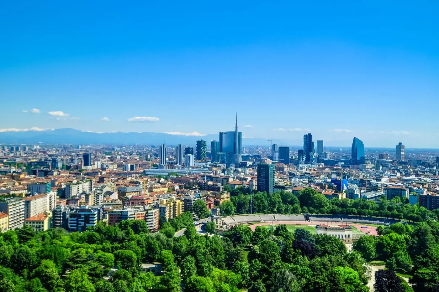 资料图:米兰城市全景(图库照片:Francesco Ungaro / Pexels,资料图)